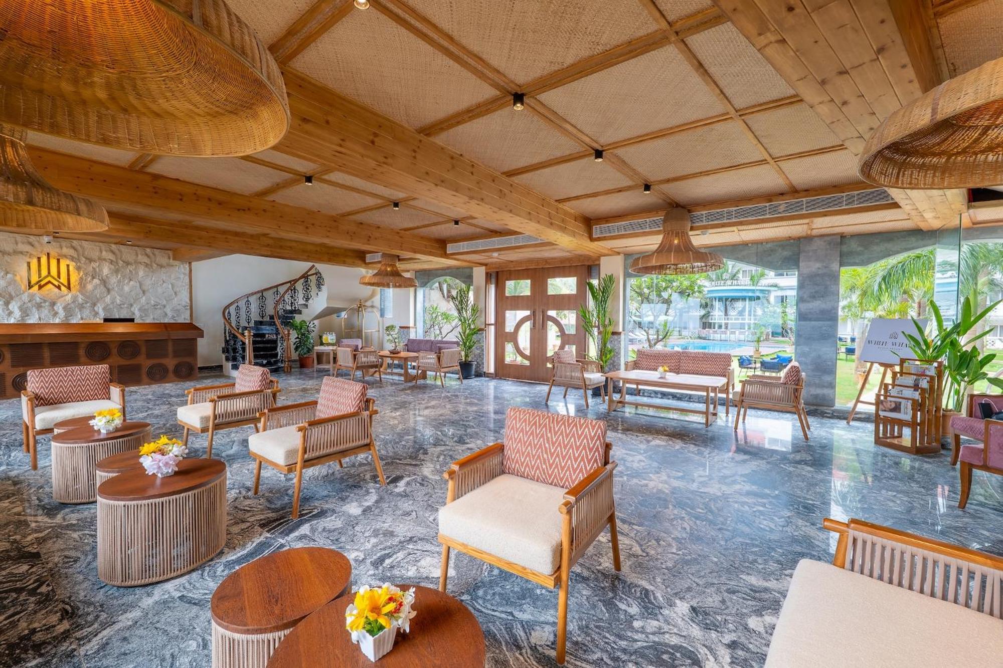 White Wharf Beach Resort Morjim Goa Экстерьер фото